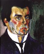 Kasimir Malevich Self-Portrait oil